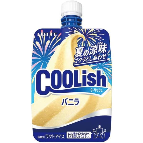 ロッテ クーリッシュ バニラ 140ml×24袋