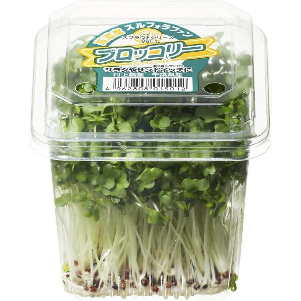 村上農園 ブロッコリー スプラウト200 1p 約20g : ひのや - 通販