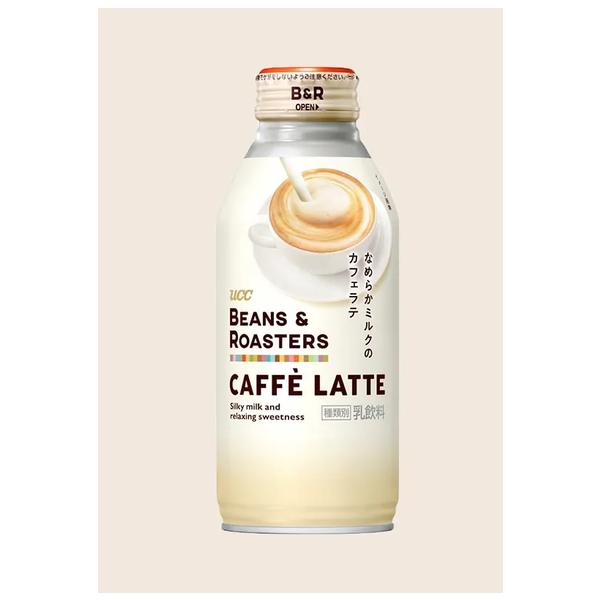 UCC BEANS&ROASTERS カフェラテ リキャップ缶 375g×24本