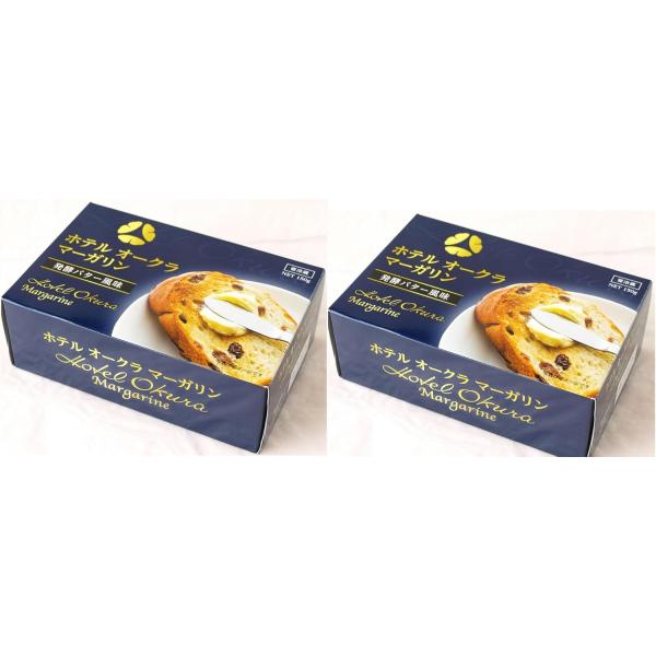 Y052290-2P ホテルオークラマーガリン 発酵バター風味 150g×2個