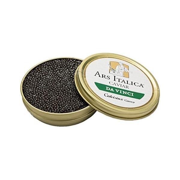 キャビア ダヴィンチ アドリア 20g缶入り イタリア産 パスチュライズ 低温加熱殺菌 養殖 冷蔵