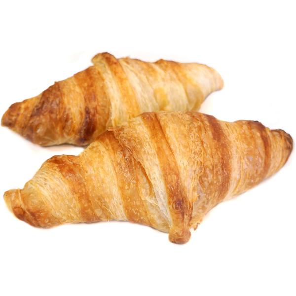 今日は焼き立てクロワッサンだ~♪ 冷凍庫から出して解凍し、そのままオーブンで焼きあげるだけ フランス産 クロワッサン生地 二次発酵不要 フランス産バター100％ クロワッサン ベイクアップ 冷凍 室温で解凍20分、180℃で約25分で焼きあ...
