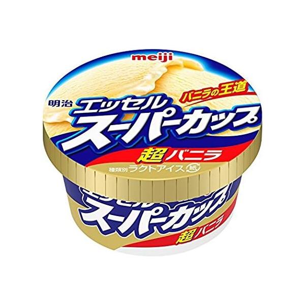 明治 エッセルスーパーカップ超バニラ 200ml×24個 【冷凍】(1ケース)