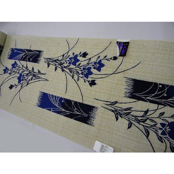 本染浴衣 綿紬 藍菖蒲 注染浴衣反物 : 京都ひのや呉服店 - 通販