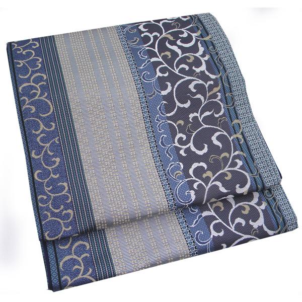 fu-1415☆仕立上がり 西陣織 正絹 袋帯 新品 プラチナ property