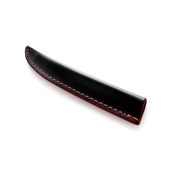 かばん屋さんの 本革 レザー ペンキャップ 鉛筆キャップ コードバンブラック Pindo Com