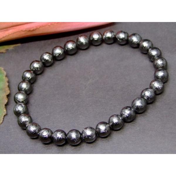 鉄隕石 パワーストーン 天然石 パワーストーン 23627C 10mm 5A ブルー ギベオン 青色 鉄