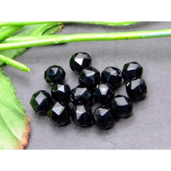 ≪g3-116≫モリオン 黒水晶 6mm 5A 1粒売り スターカット 鑑別済・本物
