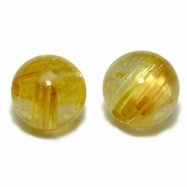 これが来てからすごい売れてる！タイチンルチルたん！これは凄まじいパワーがあるよ！ 天然石 パワーストーン g3-1509G 7mm 1粒売り AAAAA