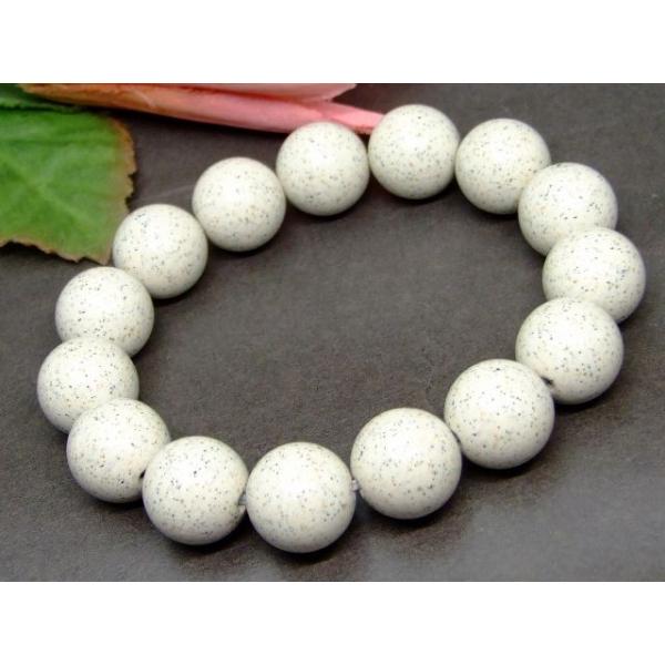 天然石 パワーストーン g3-1752F 北投石 14mm ブレスレット 内径調整可