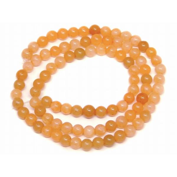 天然石 パワーストーン g3-29Q 今月40％OFF わけあり 薄オレンジ