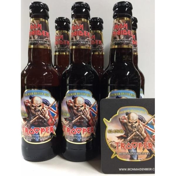 アイアン メイデン ビール トゥルーパー 330ml 6本【専用コースター2枚付き】IRON MAIDEN BEER TROOPER