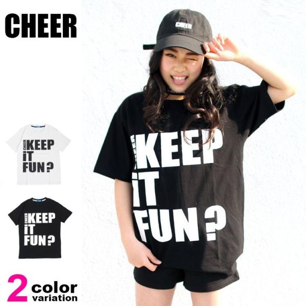 CHEER `A[ TVc  gbvX fB[X bZ[Wvg BIG TEE LbY WjA _X X|[cW tBbglX