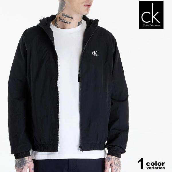 CK ハリントンジャケット　ブラック L Calvin Klein Jeans（カルバンクラインジーンズ） カルバンクライン