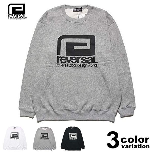 在庫処分 リバーサル トレーナー Reversal スウェット プルオーバー Big Mark Crew Sweat トップス Rvbs007sale Hiphopdope 通販 Yahoo ショッピング