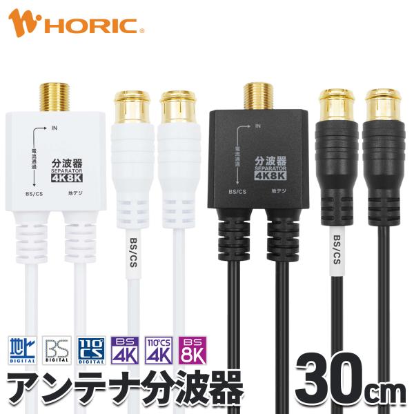 [Release date: February 9, 2022]■地デジ放送、BS/CS放送をそれぞれ視聴したいときはコレ！地デジ（UHF）と衛星波（BS/CS）を効率よく分け、1台のテレビで地デジ、BS、CSを視聴できます。■4K/8K衛...