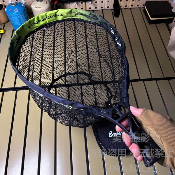 ランディングネット 折りたたみ タモ網 大型 軽量 230g コンパクト
