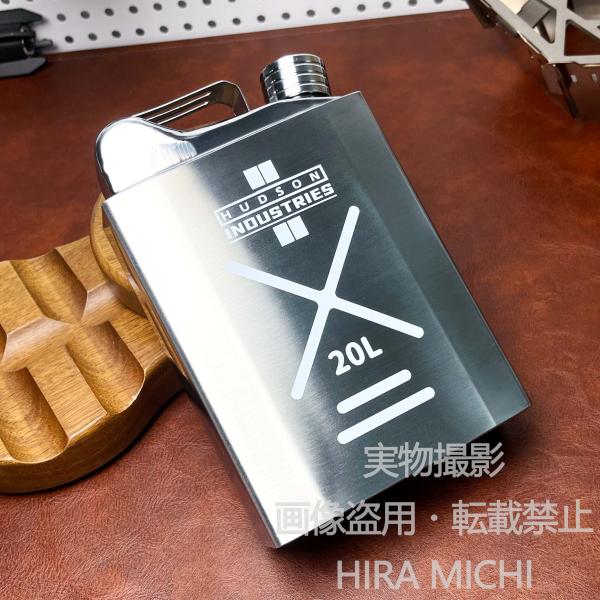 灯油携行缶 500ml ステンレス製 フューエルボトル 燃料タンク アウトドア キャンプ 登山 携行ボトル 小型