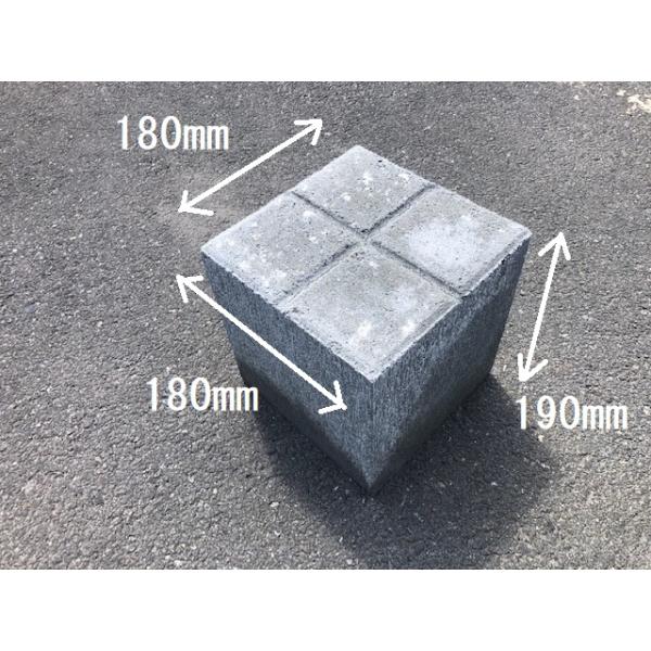 礎石　束石 Amazon | 束石 プレート付き 高18cmx2個 | コンクリート