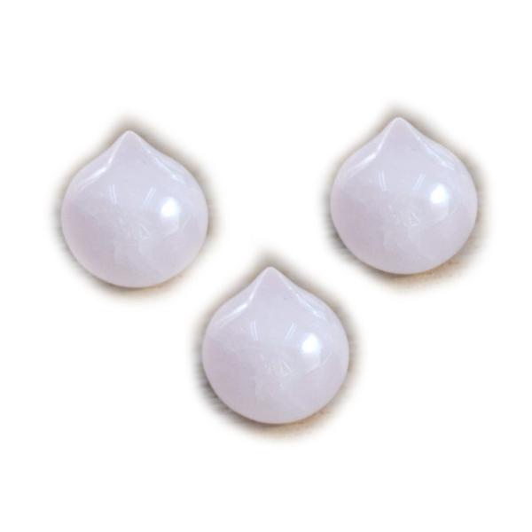 摩尼宝珠 ローズクォーツ 紅水晶 マニ宝珠 13mm お徳用3個セット
