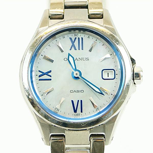 Casio カシオ オシアナス Ocw 70pj 7ajf ソーラー電波 腕時計 レディース B ランク 中古 Nr Nr 平山質店ヤフーショップ 通販 Yahoo ショッピング