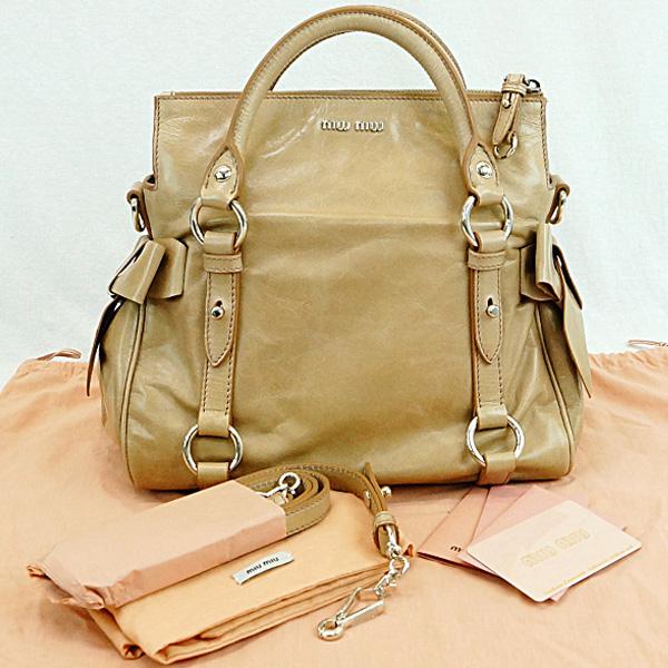 miumiu RT0471 ハンドバッグ ショルダーバッグ 2WAY