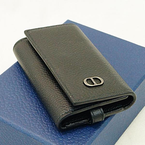 Dior HOMME ディオール 6連キーケース グレインドカーフスキン 