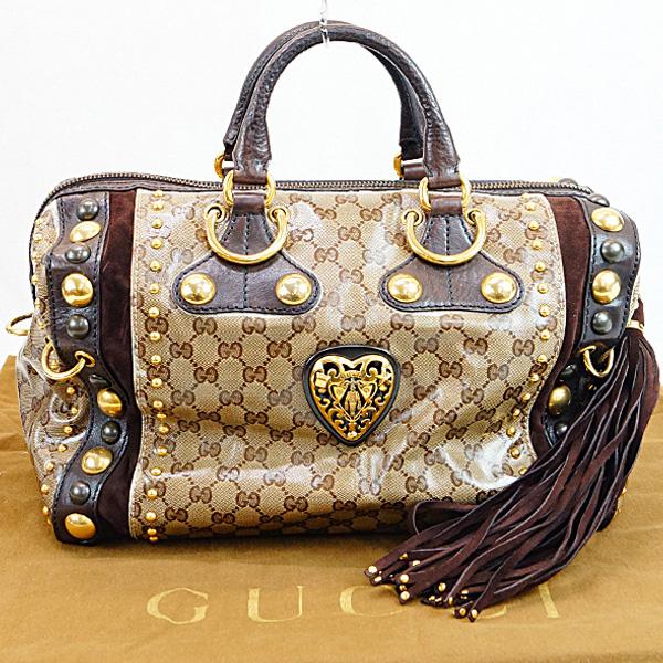 GUCCI グッチ ヒステリア バブーシュカ ボストンバッグ 207296 