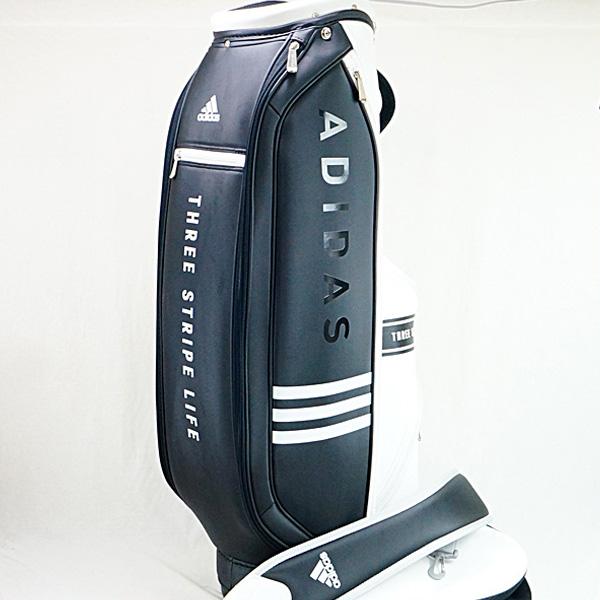adidas アディダス ゴルフ スリーストライプ キャディバッグ HG5753 