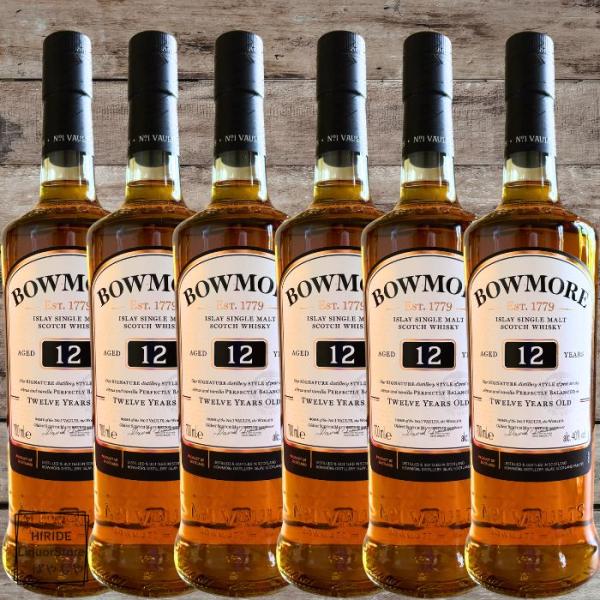 ボウモア 送料無料 12年 700ml 1本/5,378円 40度 並行 アイラの女王