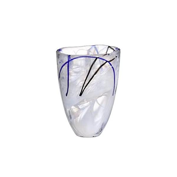 コスタボダコントラスト花瓶、ホワイト :B00371IEPC:海外輸入専門のHiroshop 通販 