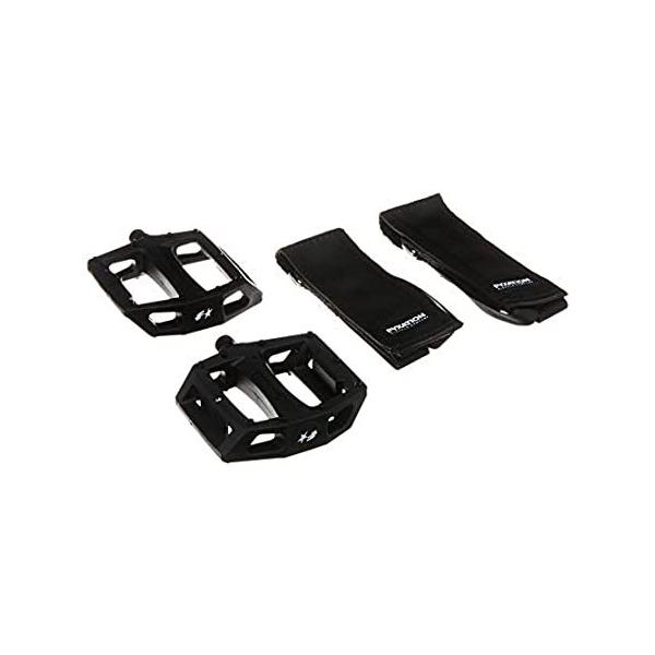 Fyxation Gates Pedal Strap Kit with Black Pedal and Black Straps by Fyxatio  :B00AWAS4EM:海外輸入専門のHiroshop 通販 