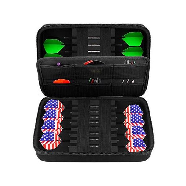 並行輸入品】GWCASE ダーツケース 16のスチールチップとソフトチップの