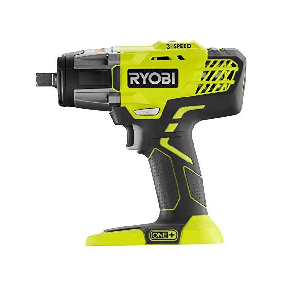 RYOBI インパクトレンチ 18ボルト ONE+ コードレス3速 1/2インチ (工具