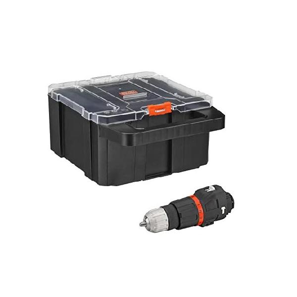 Black+decker Matrix 20V Max Hammer Drill Attachment with Storage Case (BDCMTHDSTFF)