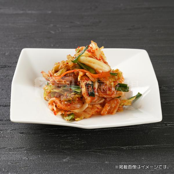 さっぱりと美味しくサラダのように食べられるキャベツのキムチ[名称] キャベツキムチ[原材料名] キャベツ、食塩、玉ねぎ、にんじん、にら、唐辛子粉、にんにく、いわしエキス、砂糖、いりごま／調味料(アミノ酸等)、（一部にごま、いわしを含む）[内...