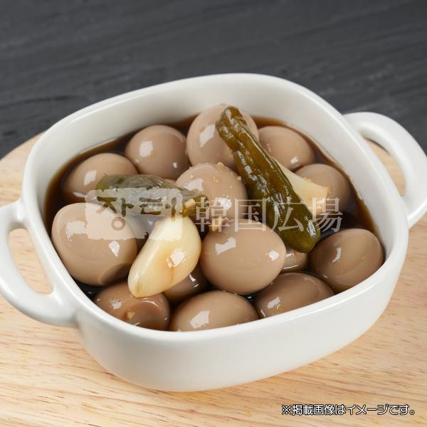 [名称]　ゆでうずら卵しょう油煮[原材料名]　ゆでうずら卵、しょう油、ししとう、水あめ、砂糖、にんにく（一部に卵を含む）[内容量]　300g[賞味期限]　製造日より約10日[保存方法]　要冷蔵(10℃以下)[製造者]　株式会社　イオタ　東京...