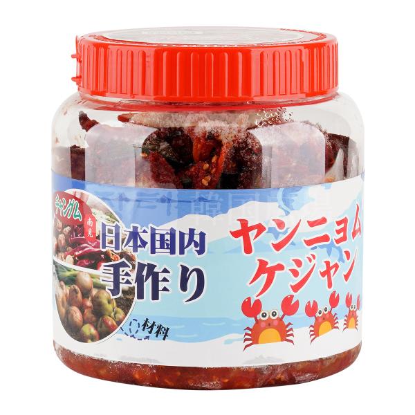 冷凍 南見食品 ヤンニョムケジャン 1kg / 蟹キムチ 韓国食品 韓国料理
