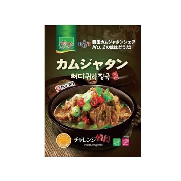豚背骨を中火で長時間加熱後、味付けウゴジ(白菜外茎)と味噌を溶いて香ばしくてちょうどよい辛さのスープが絶品です。具沢山で満足感が高いのが特徴です。口当たりが良く本場韓国の味がご家庭でお楽しみいただけます。便利で簡単な調理方法でお召し上がりい...