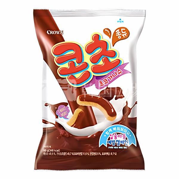 クラウン コンチョ (チョコガナッシュ) 66g / 韓国食品 韓国お クラウン コンチョ (チョコガナッシュ) 66g / 韓国食品 韓国お