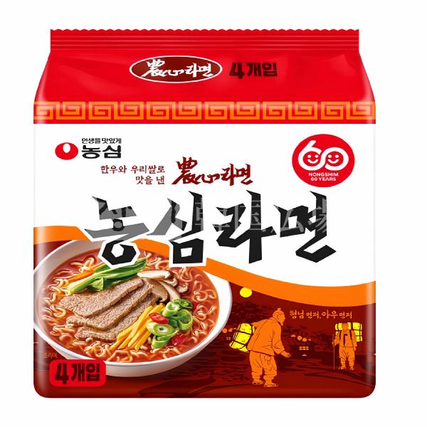 農心 ノンシム ラーメン 124g マルチパック (4個入)