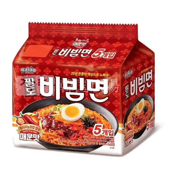 paldo【激辛】ビビン麺 130g マルチパック (5個入) / パルド