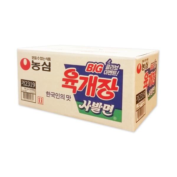 NONGSHIM（農心） (小カップ) ユッケジャン 86g BOX (24個入) : 韓国
