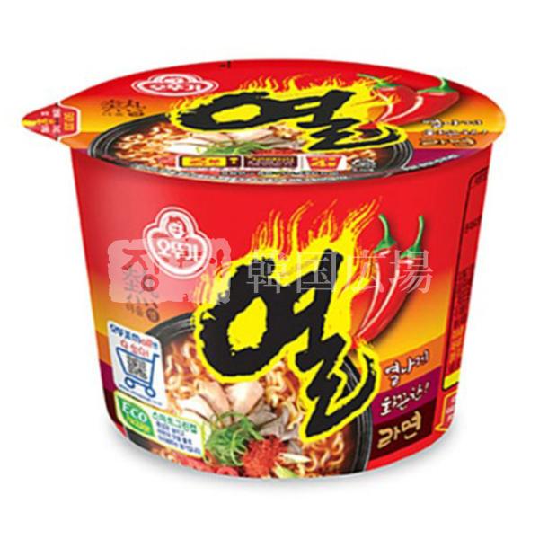 オットギ (大カップ) 熱ラーメン 105g / 韓国食品 韓国ラーメン