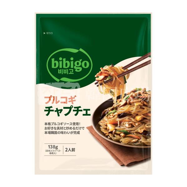 [名称]　チャプチェの素 [原材料名]　具材入りソース[プルコギ ソース(しょうゆ、砂糖、果糖ぶどう糖液糖、 たまねぎピューレ、その他)、えのき、きくらげ、たけのこ、にんじん、しょうゆ、牛肉だしの素、還元水あめ、砂糖、にんにくペースト、トマ...