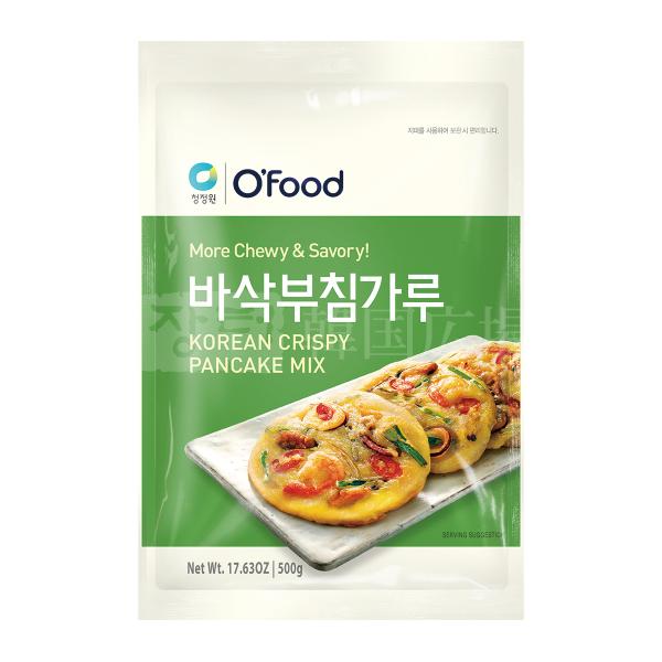 [名称]　お好み焼き粉[原材料名]　小麦粉、コーンスターチ、食塩、砂糖、米粉、ガーリックパウダー、オニオンパウダー/膨張剤、増粘剤（グアーガム）[内容量]　500g[賞味期限]　別途記載[保管方法]　直射日光、高温多湿を避け、常温で保存して...