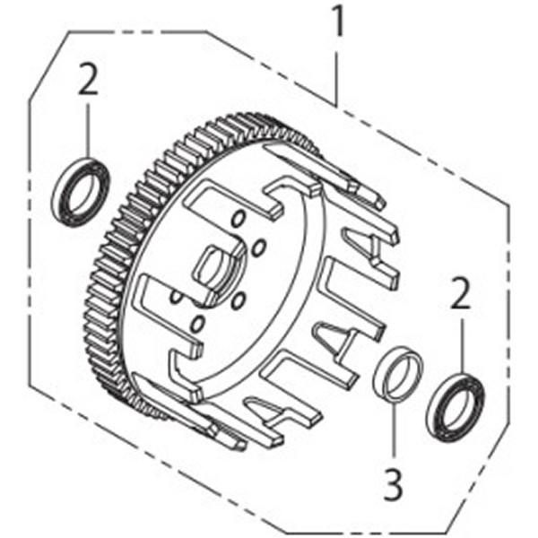 00-00-1697 SP Nb`AE^[ ASSY L[ 4^ HDX