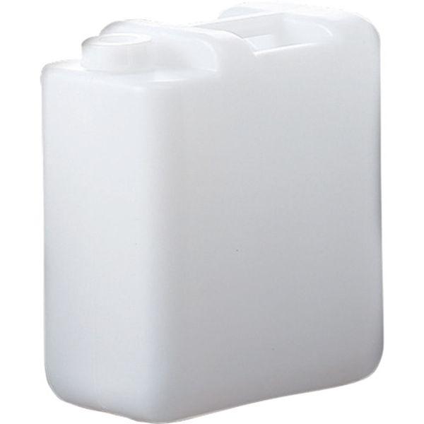 ・中栓付き偏平型の5Lタンクです。・取手は本体上部に付いております。・液体の輸送、保管に便利です。・容量(L)：5・幅(mm)：210・奥行(mm)：130・高さ(mm)：240・口径(mm)：31・中栓：付・呼称：偏平5L・口内径(mm)...