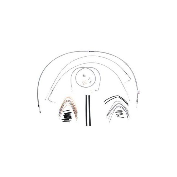 �yUSA�݌ɂ���z 0610-0716 �o�[���[�u�����h Burly Brand �P�[�u���L�b�g �X�e�����X 00�N-06�N FXST�AFXSTB�AFXSTD 16�C���`�p HD�X