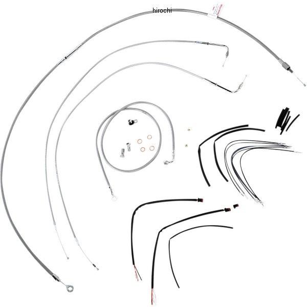 �yUSA�݌ɂ���z 0610-0724 �o�[���[�u�����h Burly Brand �P�[�u���L�b�g �X�e�����X 11�N-13�N FLS 16�C���`�p HD�X